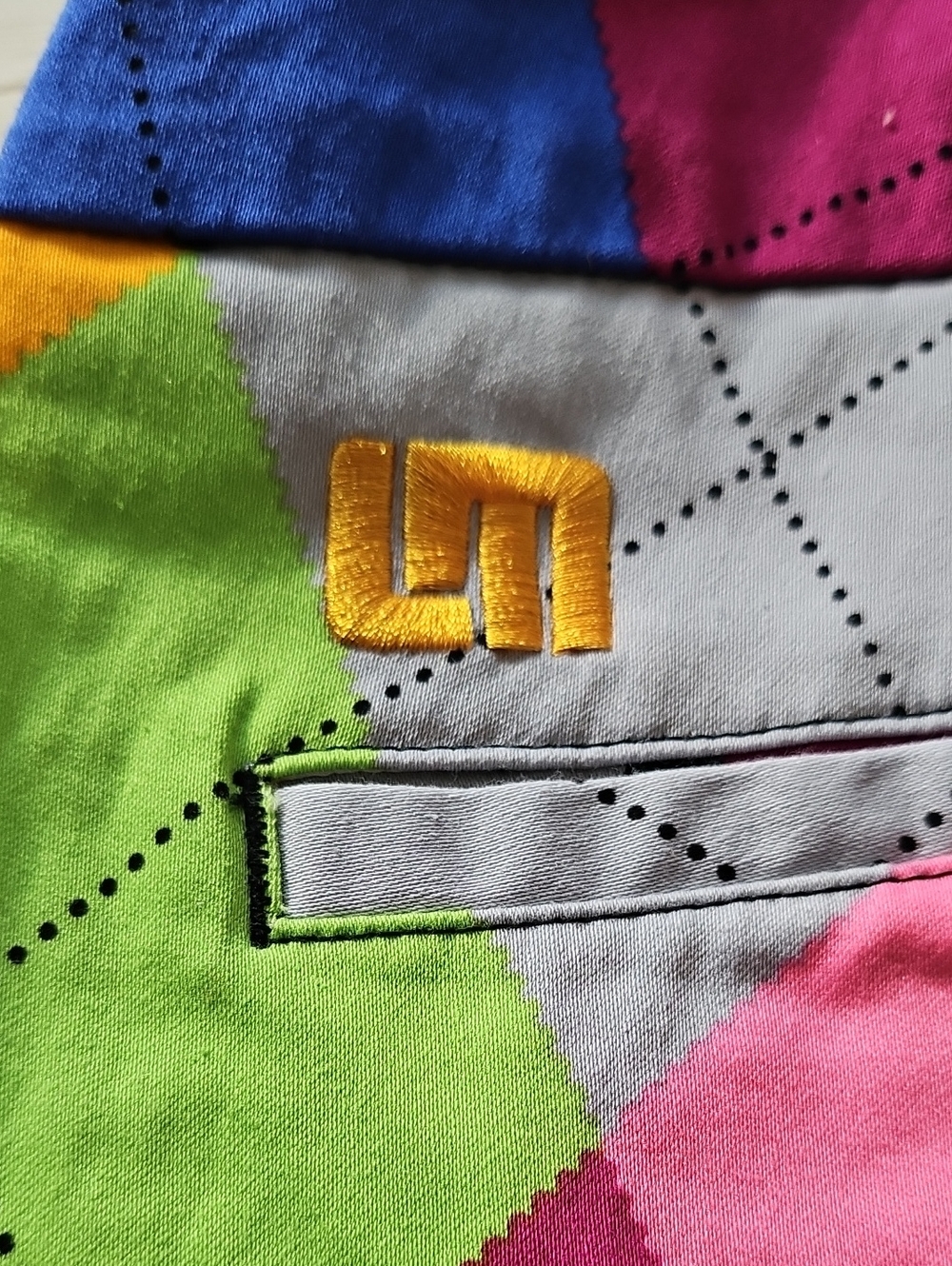 LOUDMOUTH ladies Golf Bermuda shorts sz 14 Colorful - Picture 3 of 5